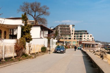 Karadeniz üzerinde yürüme yolu.