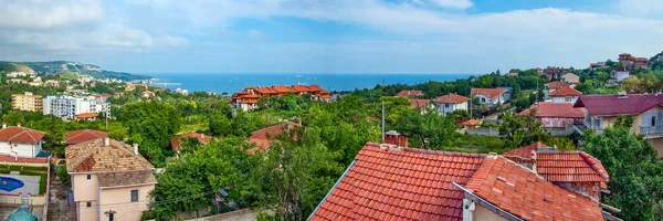 Vista panoramica della città bulgara di Balchik — Foto Stock