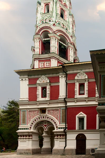 Chiesa russa in Bulgaria vicino Shipka — Foto Stock