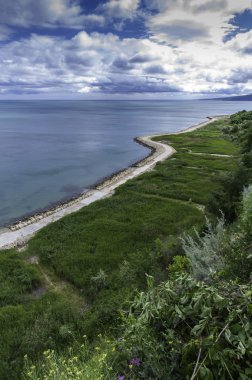 geçit Karadeniz kıyı kenti balçık Bulgaristan.