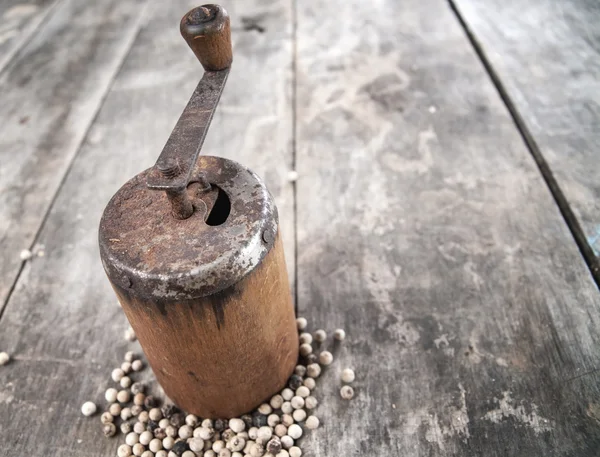 Old Pepper grinder mill — Stock Photo, Image