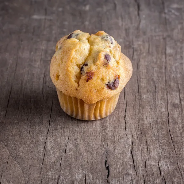 Chocolate chip muffin — Stock Photo, Image
