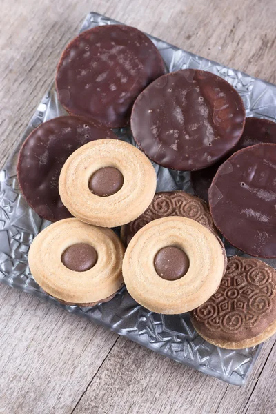 Sandwich koekjes — Stockfoto