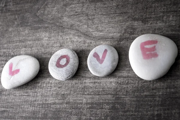 Amor en las rocas — Foto de Stock