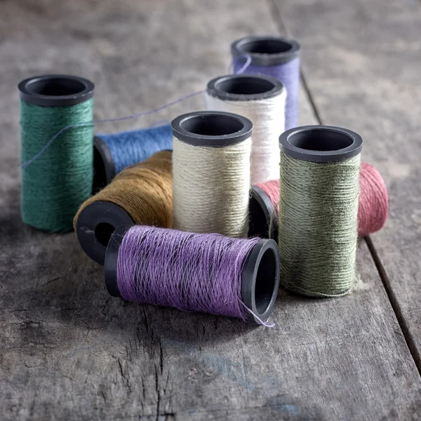 Thread bobbins — Stock Photo, Image