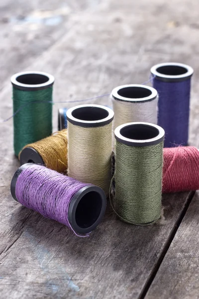 Thread bobbins — Stock Photo, Image