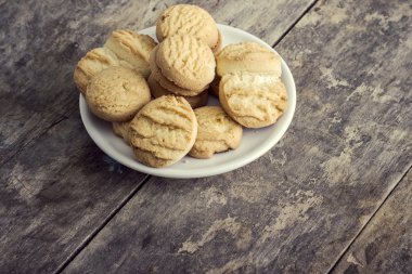 kurabiye plaka üzerinde