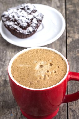 cappuccino ve bisküvi