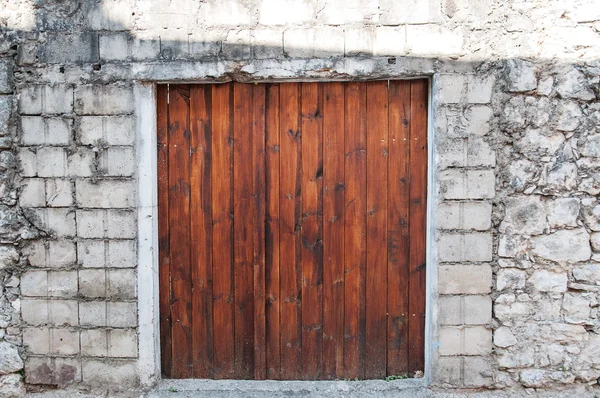 Wooden door — Stock Photo, Image