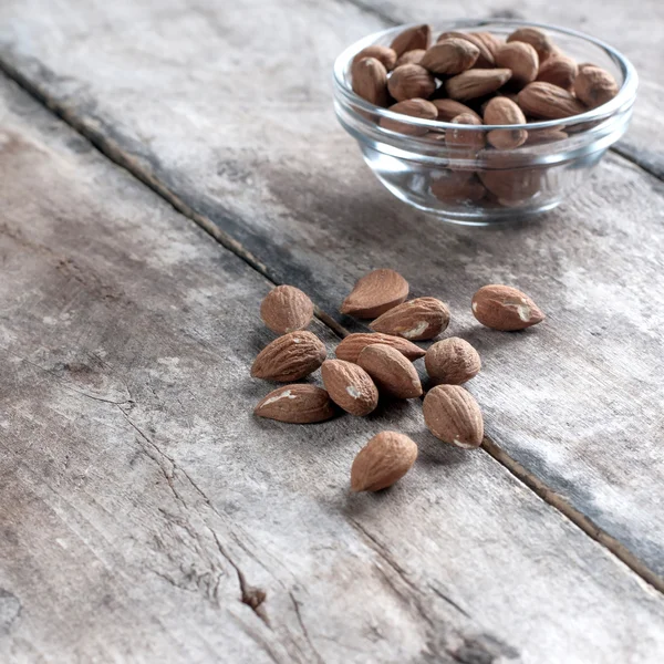 Roasted almonds — Stock Photo, Image