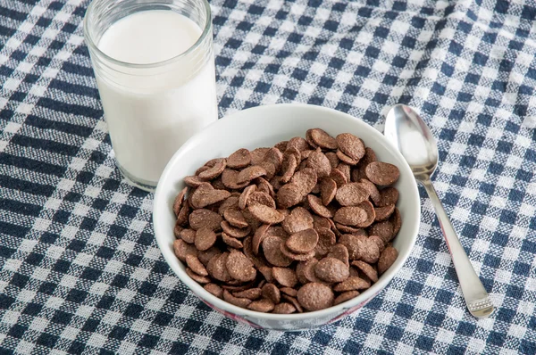 Chocolade granen — Stockfoto