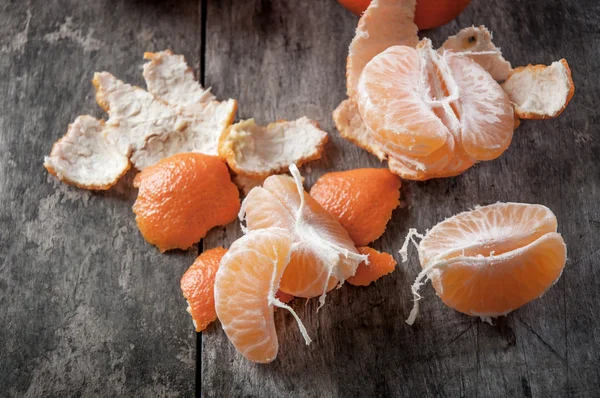 Fresh and juicy mandarin fruits — Stock Photo, Image