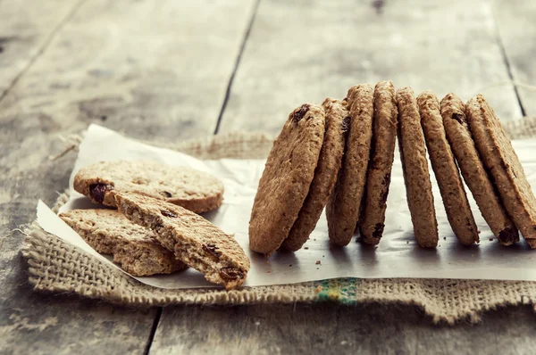 Cookies på bordet - Stock-foto