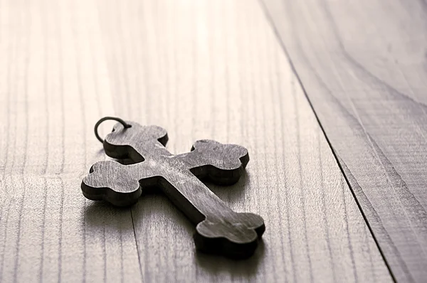 Wooden cross — Stock Photo, Image