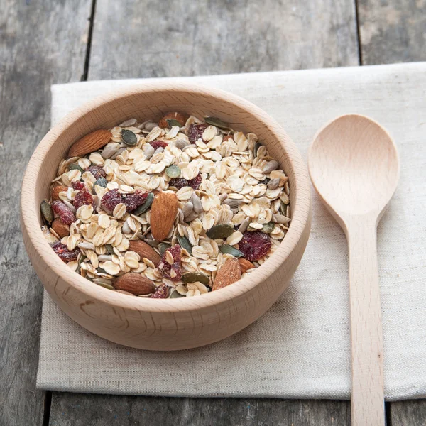 Delicioso y saludable cereal — Foto de Stock