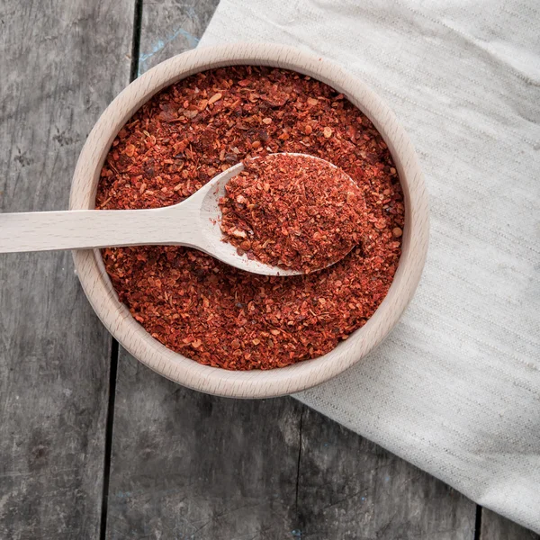 Ground red cayenne pepper — Stock Photo, Image
