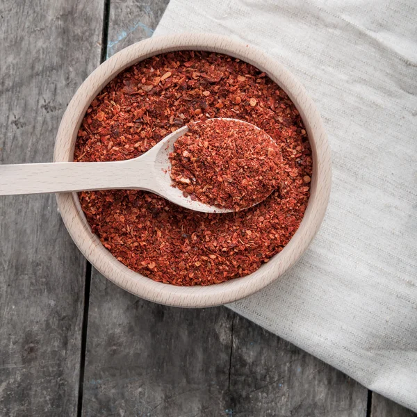 Poivre de Cayenne rouge moulu — Photo