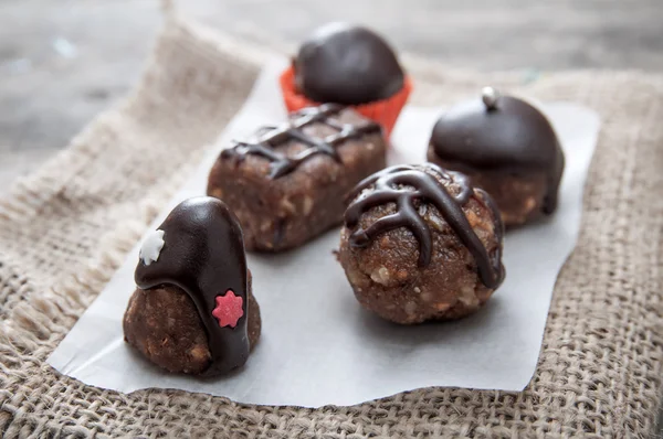 Brownie al cioccolato fatti in casa — Foto Stock