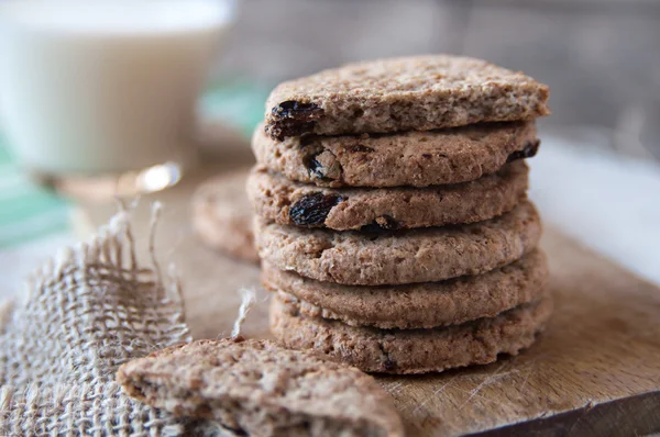 Biscotti al cioccolato — Foto Stock