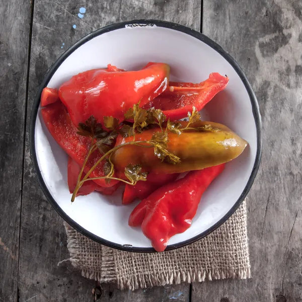 腌制的辣椒 — 图库照片