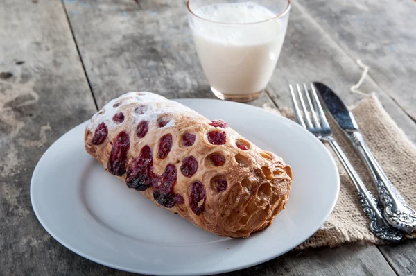 Torta de cereja — Fotografia de Stock