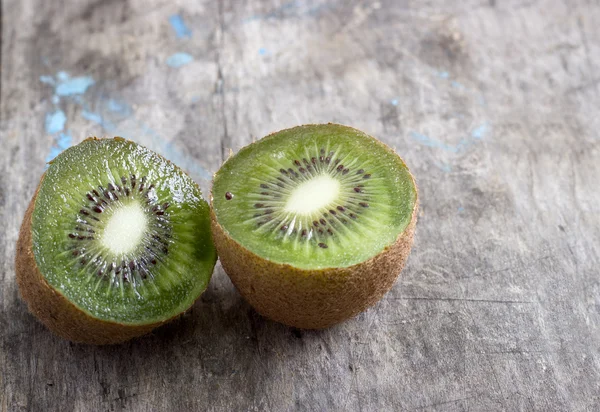 Close up view of fresh kiwis fruits — Stock Photo, Image