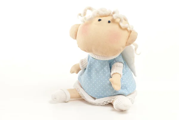 el yapımı oyuncak melek çocuk