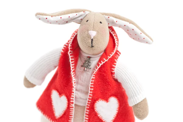 el yapımı oyuncak tavşan