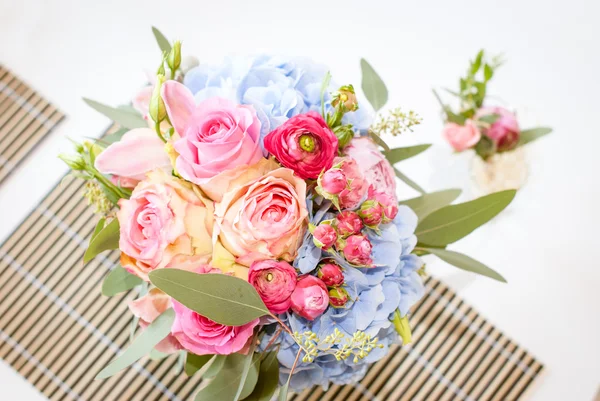 明るい豪華な結婚式の花の背景 — ストック写真