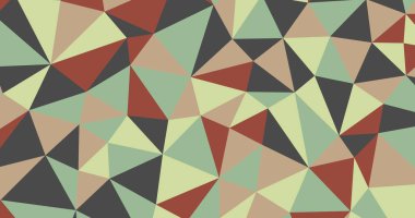 Soyut düşük üçgen arka plan. Renkli üçgenli duvar kağıdı.