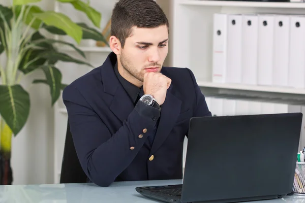 Bezorgd zakenman — Stockfoto