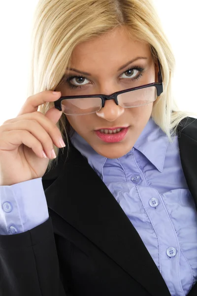 Retrato de mujer hermosa joven — Foto de Stock