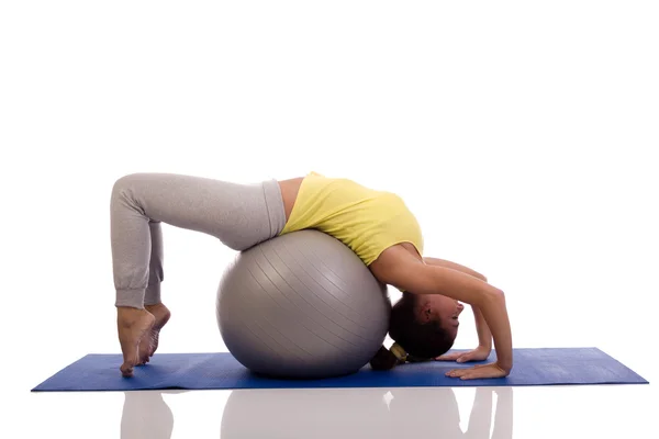 Fitnessübungen — Stockfoto