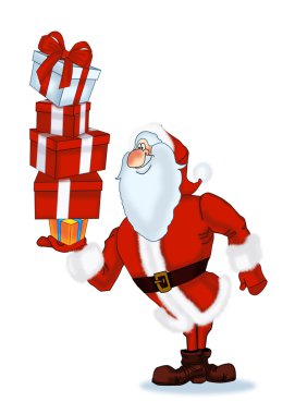 Hediyelerle Noel Baba