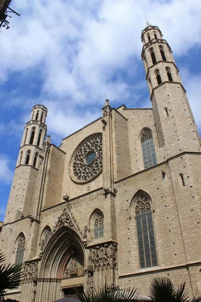 Santa Maria del Mar church — Stock Photo, Image