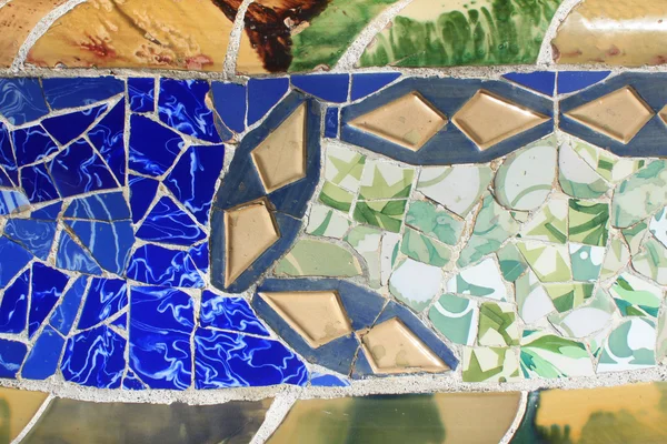 Colorful mosaics decoration — Stock Photo, Image