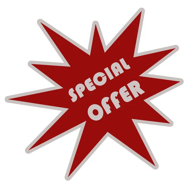 Illustration of Special offer — Stock Photo, Image