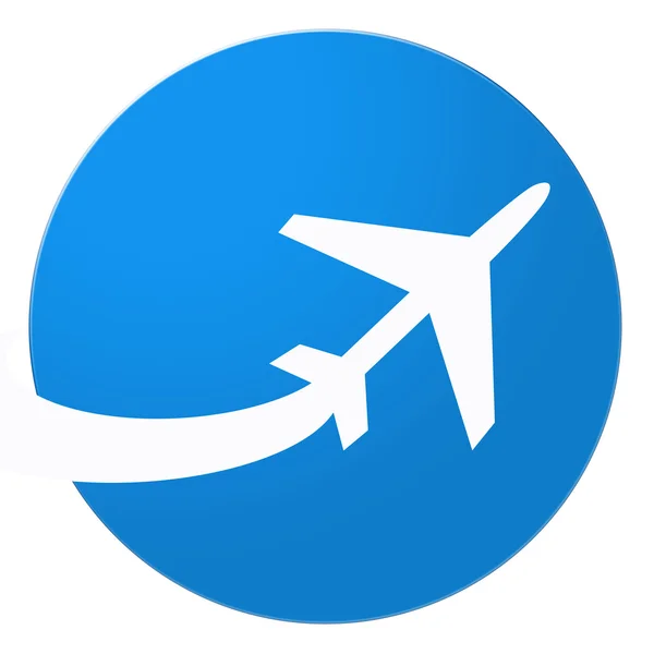 Illustration of airplane — Stock Photo, Image
