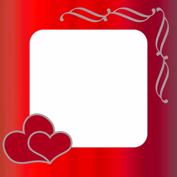 Valentine frame — Stock Photo, Image