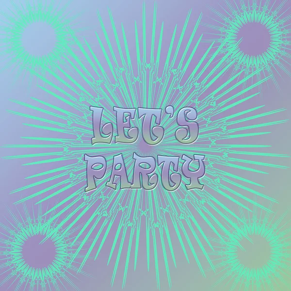 Let's party — Stock Photo, Image