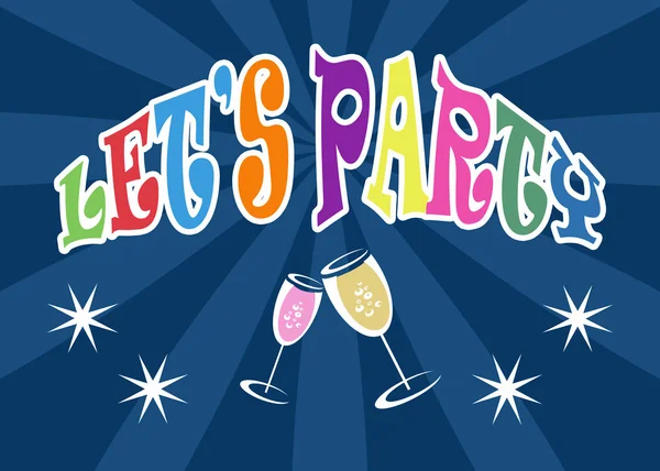 Let's party — Stock Photo, Image