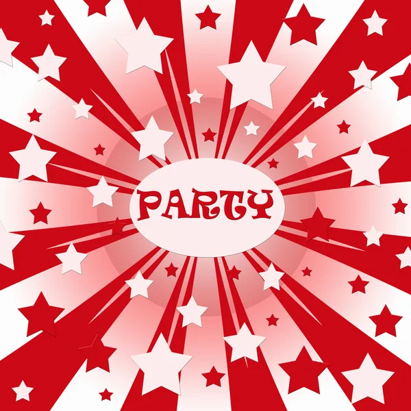 Partyillustration - Stock-foto