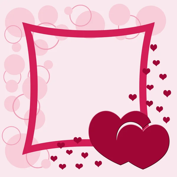 Valentine frame — Stock Photo, Image