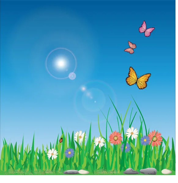 Spring — Stock Vector