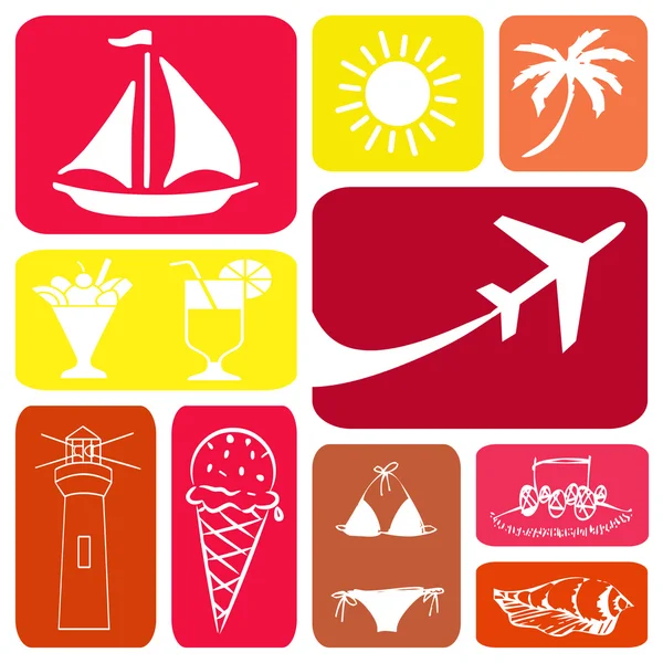 Travel symbols — Stock Photo, Image