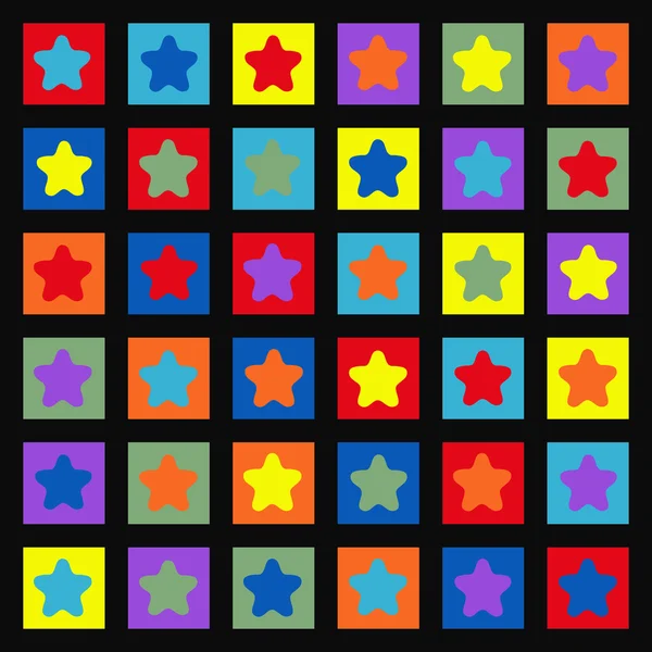 Estrellas coloridas —  Fotos de Stock