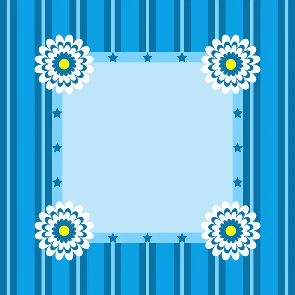 Blue frame — Stock Photo, Image