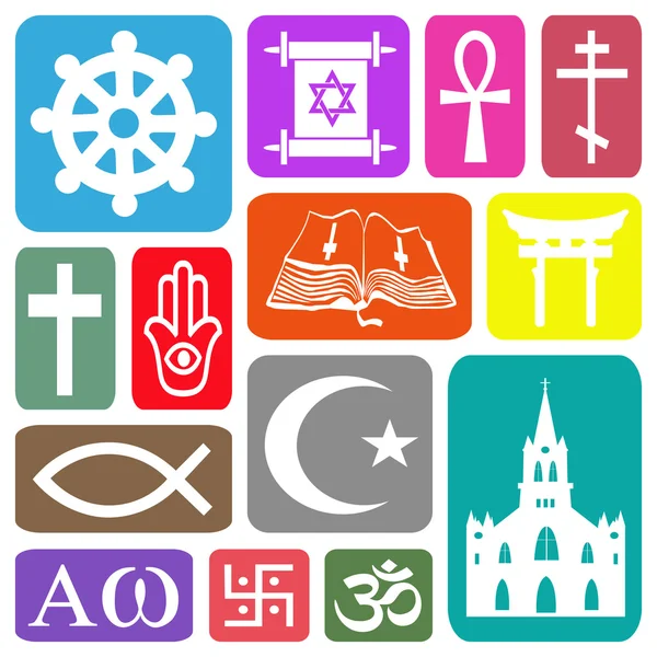 Religious symbols — Stock Photo, Image