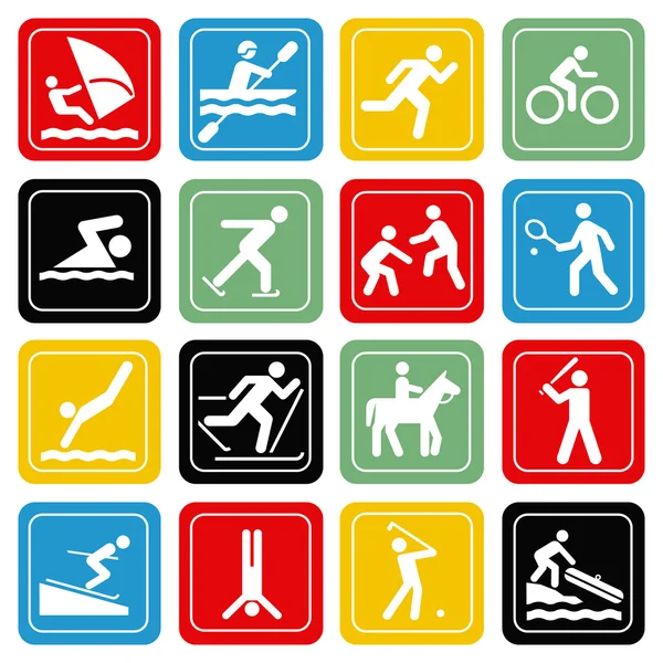 Sport symbolen — Stockfoto