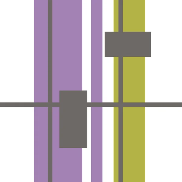 Современное Искусство Абстрактный Геометрический Дизайн Серыми Фиолетовыми Зелеными Линиями Серыми — стоковое фото